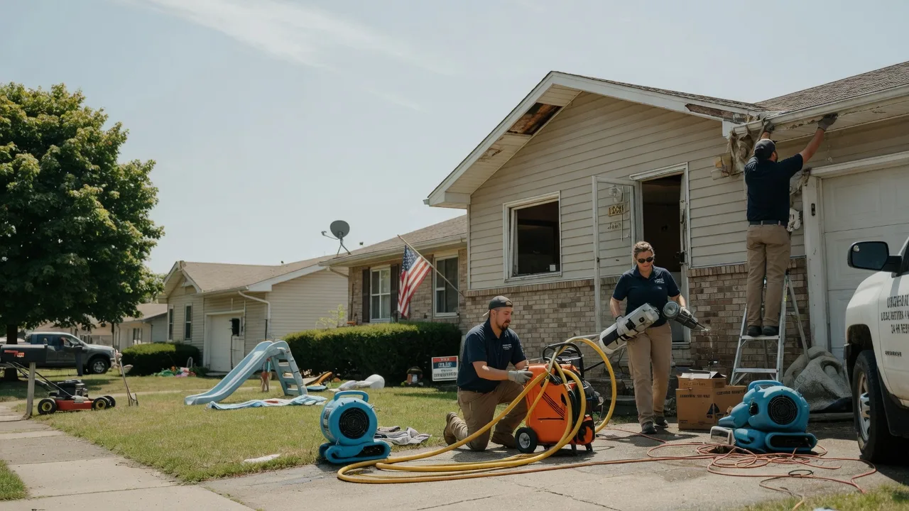Water Damage Restoration in Milan, KS near me